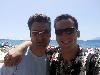 Schurli Claus und Strand Cannes